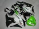 Cheap 2009-2012 Green Black White 25 Kawasaki ZX6R Bike Fairings UK Cheap 2009-2012 Green Black White 25 Kawasaki ZX6R Bike Fairings UK