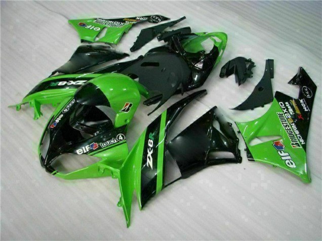Cheap 2009-2012 Green Black Kawasaki ZX6R Motor Bike Fairings UK Cheap 2009-2012 Green Black Kawasaki ZX6R Motor Bike Fairings UK