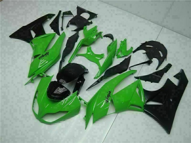 Cheap 2009-2012 Black Green Kawasaki ZX6R Motorcycle Bodywork UK Cheap 2009-2012 Black Green Kawasaki ZX6R Motorcycle Bodywork UK