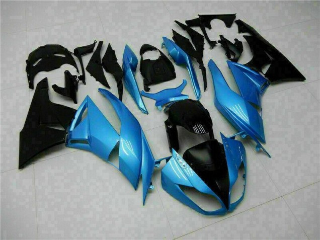 Cheap 2009-2012 Blue Black Kawasaki ZX6R Motorcyle Fairings UK Cheap 2009-2012 Blue Black Kawasaki ZX6R Motorcyle Fairings UK