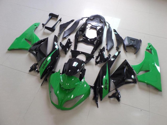 Cheap 2009-2012 Green and Black Kawasaki ZX6R Motorcycle Bodywork UK Cheap 2009-2012 Green and Black Kawasaki ZX6R Motorcycle Bodywork UK