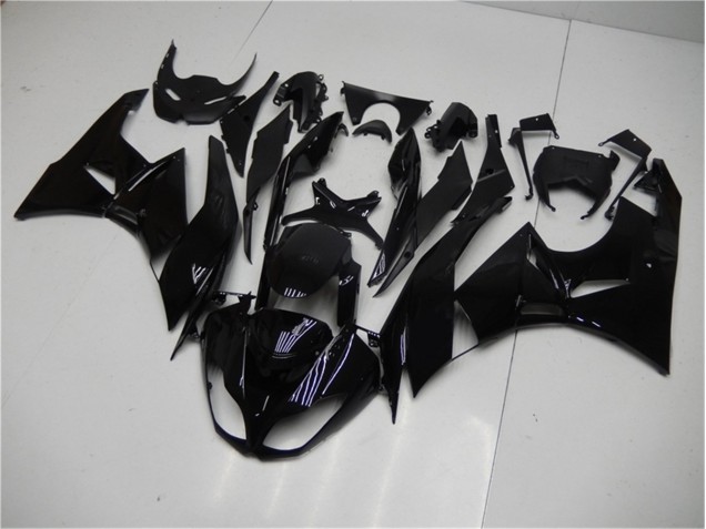 Cheap 2009-2012 Glossy Black Kawasaki ZX6R Motorbike Fairing UK Cheap 2009-2012 Glossy Black Kawasaki ZX6R Motorbike Fairing UK
