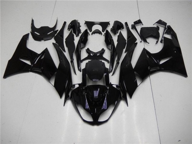 Cheap 2009-2012 Glossy Black Kawasaki ZX6R Motorbike Fairing UK Cheap 2009-2012 Glossy Black Kawasaki ZX6R Motorbike Fairing UK