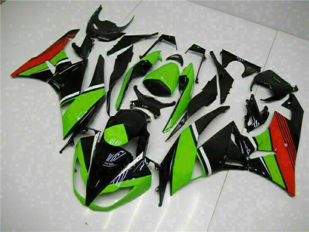Cheap 2009-2012 Black Green Red Kawasaki ZX6R Bike Fairing Kit UK Cheap 2009-2012 Black Green Red Kawasaki ZX6R Bike Fairing Kit UK