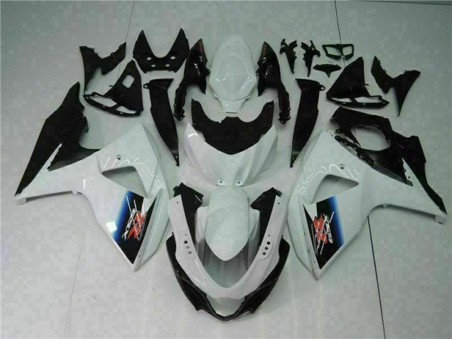 Cheap 2009-2016 White Black Suzuki GSXR1000 Motor Bike Fairings UK