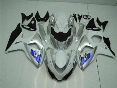 Cheap 2009-2016 Silver White Suzuki GSXR1000 Motorcycle Bodywork UK