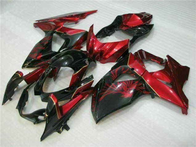 Cheap 2009-2016 Red Flame Black Suzuki GSXR1000 Motorcycle Replacement Fairings UK Cheap 2009-2016 Red Flame Black Suzuki GSXR1000 Motorcycle Replacement Fairings UK