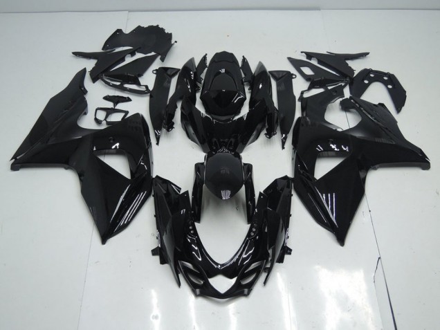 Cheap 2009-2016 Glossy Black Suzuki GSXR 1000 K9 Motorbike Fairings UK