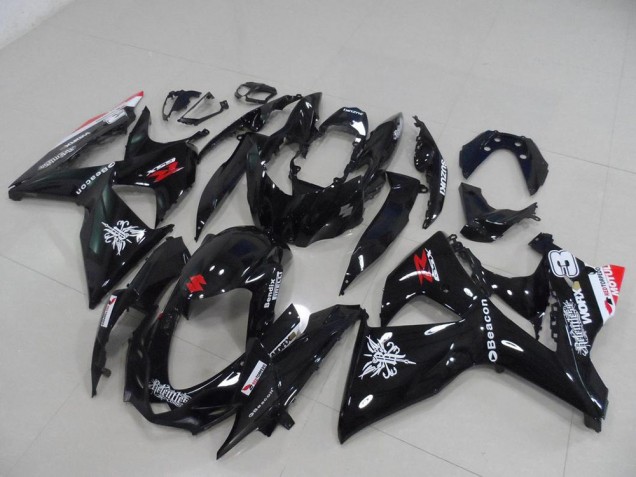 Cheap 2009-2016 Black Beacon Suzuki GSXR 1000 K9 Motorcycle Fairing Kit UK Cheap 2009-2016 Black Beacon Suzuki GSXR 1000 K9 Motorcycle Fairing Kit UK