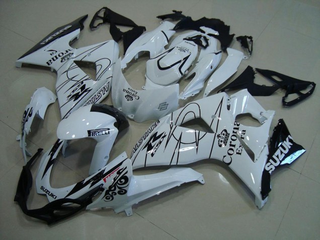 Cheap 2009-2016 White Corona Suzuki GSXR 1000 K9 Motorcylce Fairings UK Cheap 2009-2016 White Corona Suzuki GSXR 1000 K9 Motorcylce Fairings UK