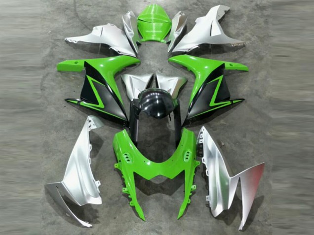 Cheap 2011-2021 Green Silver Suzuki GSXR 600/750 Motor Fairings UK Cheap 2011-2021 Green Silver Suzuki GSXR 600/750 Motor Fairings UK