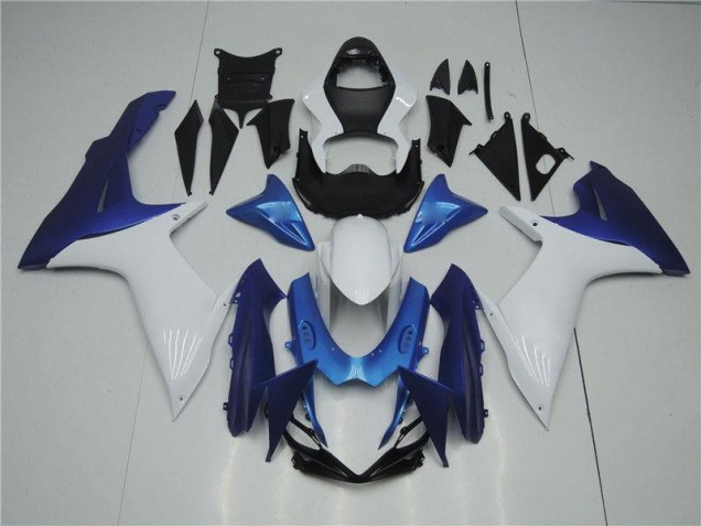 Cheap 2011-2021 White Blue Suzuki GSXR 600/750 Replacement Fairings UK