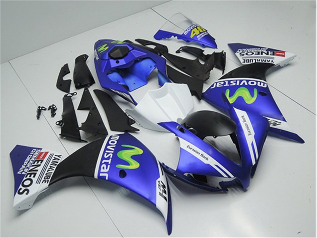 Cheap 2012-2014 Blue White Black Yamaha YZF R1 Motorcycle Replacement Fairings UK Cheap 2012-2014 Blue White Black Yamaha YZF R1 Motorcycle Replacement Fairings UK
