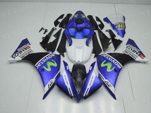 Cheap 2012-2014 Blue White Black Yamaha YZF R1 Motorcycle Replacement Fairings UK Cheap 2012-2014 Blue White Black Yamaha YZF R1 Motorcycle Replacement Fairings UK