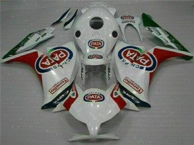 Cheap 2012-2016 Red White PATA Honda CBR1000RR Motorcycle Fairings Kits UK