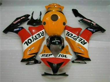 Cheap 2012-2016 Orange Black Repsol Honda CBR1000RR Motorcyle Fairings UK