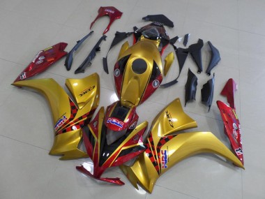 Cheap 2012-2016 Gold and Dark Red Honda CBR1000RR Motor Fairings UK
