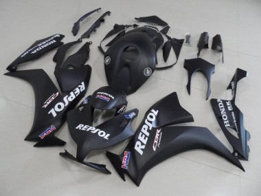 Cheap 2012-2016 Matte Black Repsol Honda CBR1000RR Motorbike Fairing Kits UK