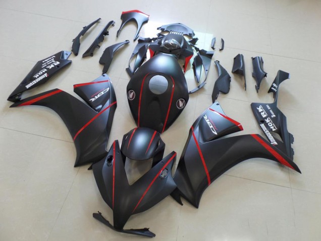 Cheap 2012-2016 Matte Bladk with Red Stripe Honda CBR1000RR Motorcycle Fairings Kits UK Cheap 2012-2016 Matte Bladk with Red Stripe Honda CBR1000RR Motorcycle Fairings Kits UK