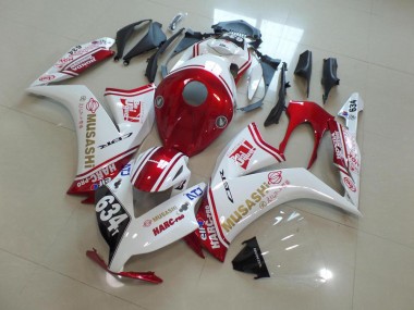 Cheap 2012-2016 Red Musashi Honda CBR1000RR Bike Fairing UK