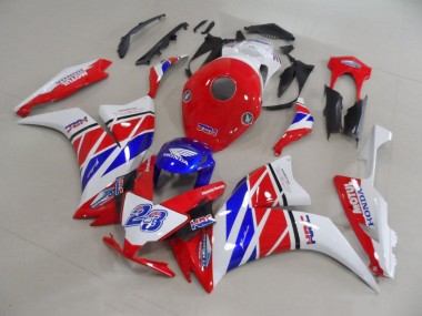 Cheap 2012-2016 Red White Blue HRC 23 Honda CBR1000RR Replacement Motorcycle Fairings UK