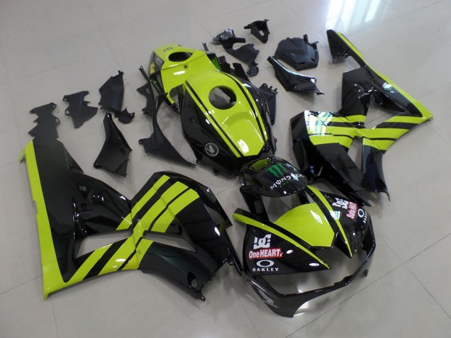 Cheap 2013-2021 Green Black Honda CBR600RR Motorcylce Fairings UK Cheap 2013-2021 Green Black Honda CBR600RR Motorcylce Fairings UK