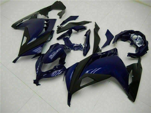 Cheap 2013-2016 Blue Black Kawasaki EX300 Motorcycle Fairings Kits UK Cheap 2013-2016 Blue Black Kawasaki EX300 Motorcycle Fairings Kits UK