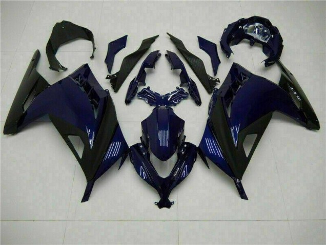 Cheap 2013-2016 Blue Black Kawasaki EX300 Motorcycle Fairings Kits UK Cheap 2013-2016 Blue Black Kawasaki EX300 Motorcycle Fairings Kits UK