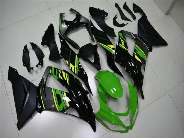 Cheap 2013-2018 Green Black Kawasaki ZX6R Replacement Fairings UK Cheap 2013-2018 Green Black Kawasaki ZX6R Replacement Fairings UK