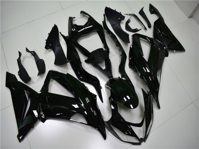 Cheap 2013-2018 Glossy Black Kawasaki ZX6R Motorcycle Fairings Kit UK Cheap 2013-2018 Glossy Black Kawasaki ZX6R Motorcycle Fairings Kit UK