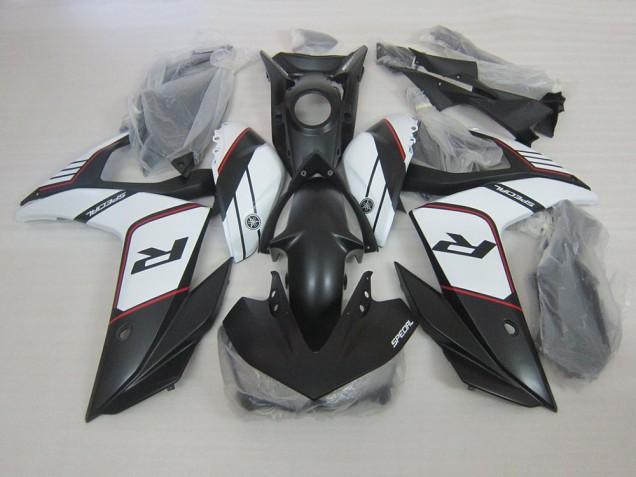 Cheap 2015-2022 Black White Yamaha YZF R3 Motor Fairings UK Cheap 2015-2022 Black White Yamaha YZF R3 Motor Fairings UK