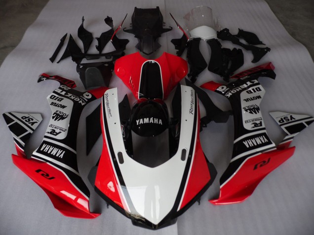 Cheap 2015-2019 Red White Black Yamaha YZF R1 Motorcycle Replacement Fairings UK Cheap 2015-2019 Red White Black Yamaha YZF R1 Motorcycle Replacement Fairings UK