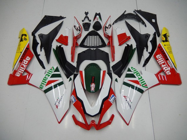 Cheap 2009-2015 White Red Alitalia Aprilia RSV4 Replacement Fairings UK Cheap 2009-2015 White Red Alitalia Aprilia RSV4 Replacement Fairings UK