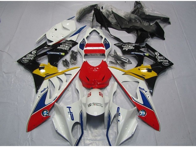 Cheap 2009-2014 Red White Yellow BMW S1000RR Motorcycle Fairings Kits UK Cheap 2009-2014 Red White Yellow BMW S1000RR Motorcycle Fairings Kits UK