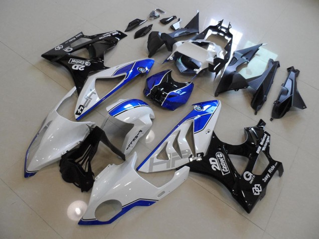 Cheap 2009-2014 White Blue BMW S1000RR Bike Fairing UK Cheap 2009-2014 White Blue BMW S1000RR Bike Fairing UK