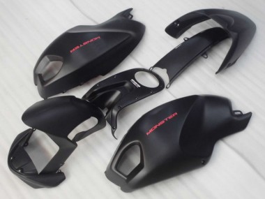 Cheap 2008-2012 Black Red Monster Ducati Monster 696 Replacement Motorcycle Fairings UK
