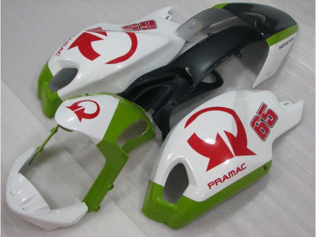 Cheap 2008-2012 White Red PRAMAC 65 Ducati Monster 696 Motorcylce Fairings UK Cheap 2008-2012 White Red PRAMAC 65 Ducati Monster 696 Motorcylce Fairings UK
