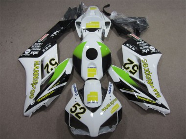 Cheap 2004-2005 White Green Hannspree 52 Honda CBR1000RR Replacement Motorcycle Fairings UK