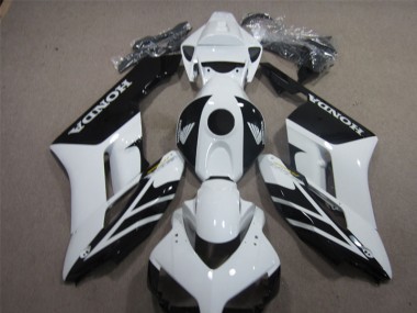 Cheap 2004-2005 Black White Honda CBR1000RR Motorbike Fairing Kits UK