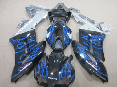 Cheap 2004-2005 Black Blue Flame Honda CBR1000RR Motorcycle Fairing UK