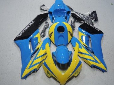 Cheap 2004-2005 Blue Yellow Honda CBR1000RR Motorcycle Fairing Kits UK
