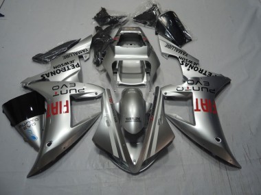 Cheap 2004-2005 Silver Red Fiat Honda CBR1000RR Motorcycle Fairings UK