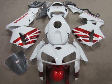 Cheap 2004-2005 White Red Black Honda CBR1000RR Motor Bike Fairings UK