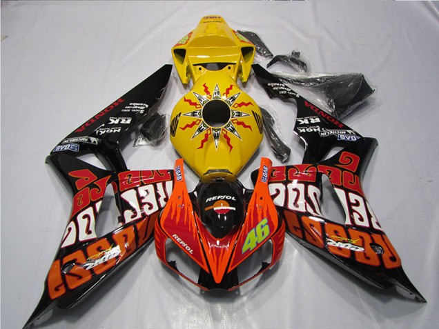 Cheap 2006-2007 Repsol 46 Honda CBR1000RR Motorbike Fairing Kits UK Cheap 2006-2007 Repsol 46 Honda CBR1000RR Motorbike Fairing Kits UK