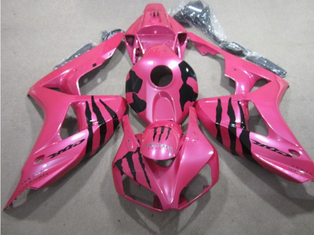 Cheap 2006-2007 Pink Black Monster Honda CBR1000RR Motor Fairings UK