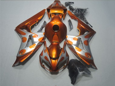 Cheap 2006-2007 Orange Honda CBR1000RR Motorcycle Replacement Fairings UK