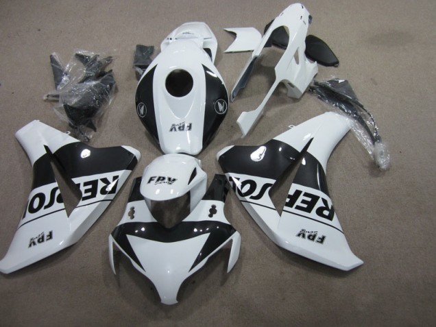 Cheap 2008-2011 Black White Repsol Honda CBR1000RR Replacement Motorcycle Fairings UK Cheap 2008-2011 Black White Repsol Honda CBR1000RR Replacement Motorcycle Fairings UK