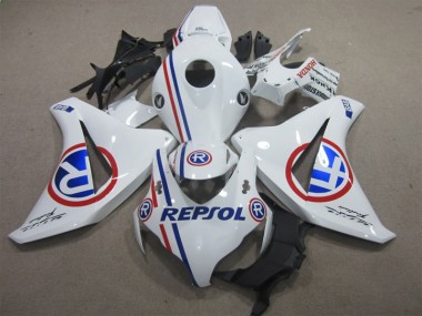 Cheap 2008-2011 White Blue Repsol Honda CBR1000RR Motorcycle Bodywork UK