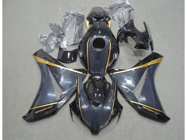 Cheap 2008-2011 Black Gold Fireblade Honda CBR1000RR Motorbike Fairing Kits UK Cheap 2008-2011 Black Gold Fireblade Honda CBR1000RR Motorbike Fairing Kits UK