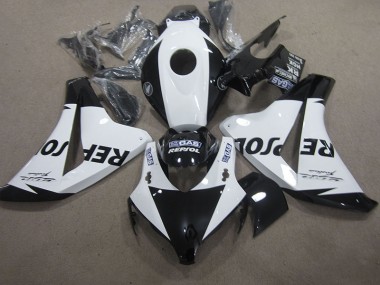 Cheap 2008-2011 White Black Repsol Honda CBR1000RR Motorcyle Fairings UK